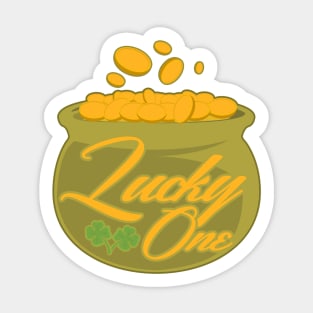 Lucky One Sticker